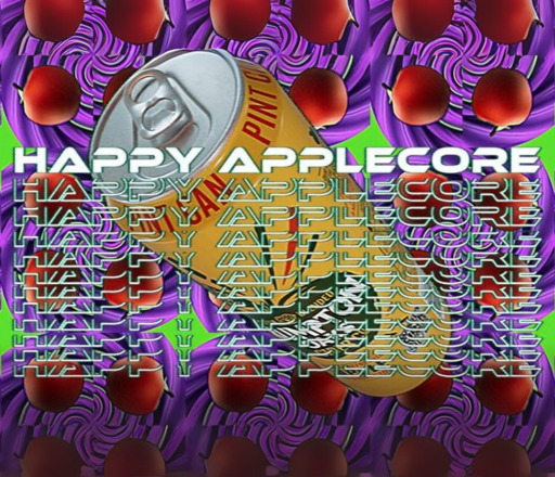 Crumpton happyapplecore tile